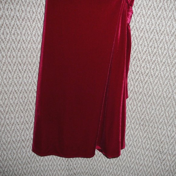 Red Velvet Holiday Dress 18 NWT - Picture 4 of 12